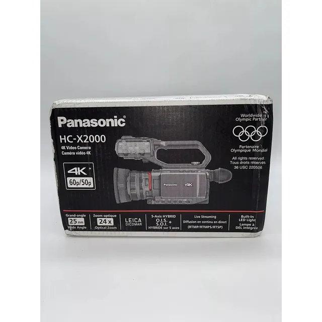 Panasonic X2000 4k Professional Camcorder