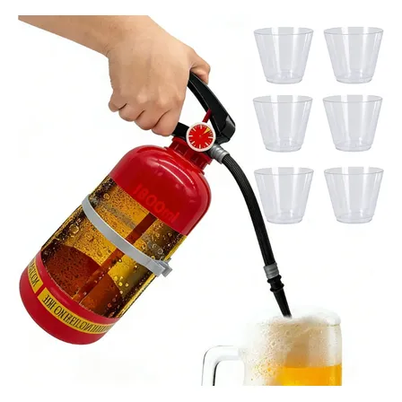 1.8 L Extintor Sifón Tanque De Bebida Para Cerveza, Refresco