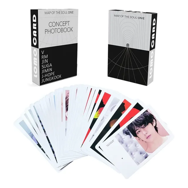 Set De 54 Photocards Del Álbum Map Of The Soul On:e Army Bts