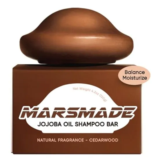 Marsmade Shampoo En Barra 120g Aceite Jojoba