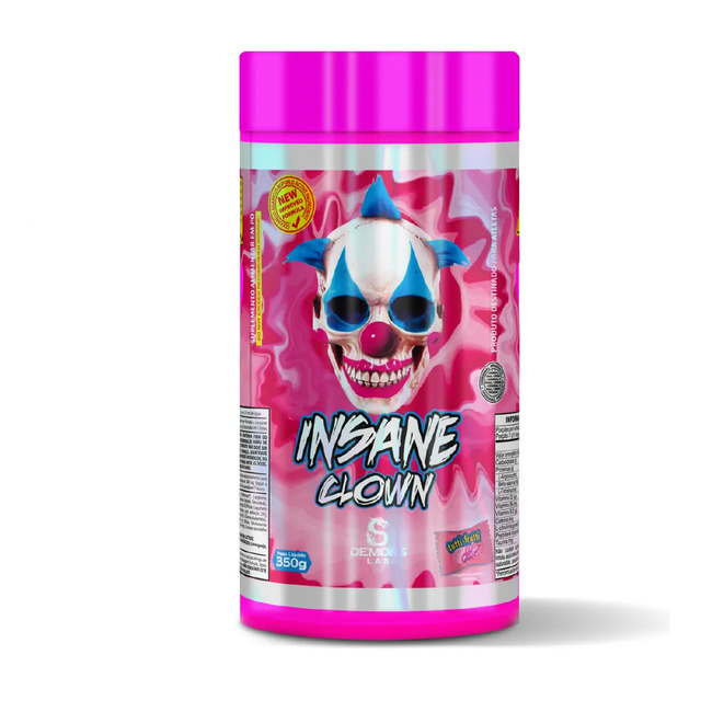 Suplemento Em Pó Insane Clown 350g Demons Lab Tutti Frutii Tutti Fruit