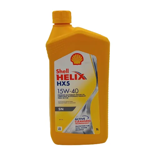 Aceite Shell 15w 40 Litro Amarillo Mineral
