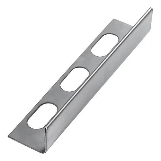 Filete Metálico Soleira Perfil L Em Aço Inox 1 M
