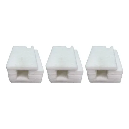 Kit 03 Almofada Esponja Feltro L3110 L3150 L3250 L5190 L5290