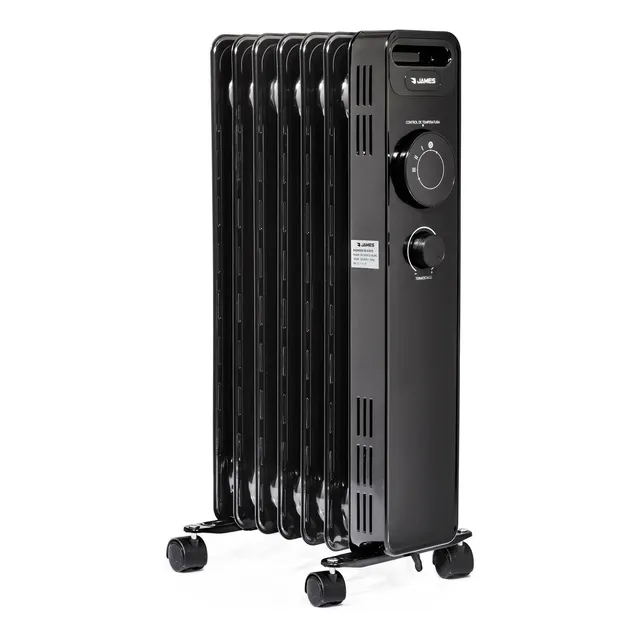 Radiador James 7 Elementos Negro