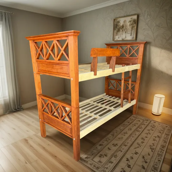 Cama Cucheta 1 Plaza Algarrobo Premium Oferta!!!