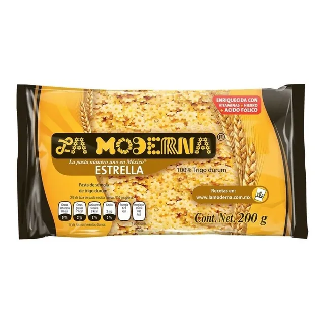 La Moderna Pasta Para Sopa Estrella 200 Gr