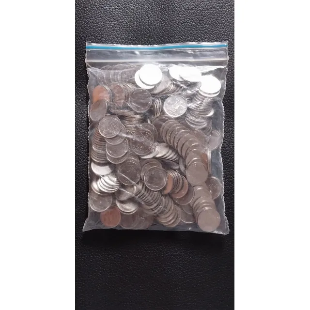 Bolsa De Monedas Venezolanas De 25 Céntimos D Bolivar Unc
