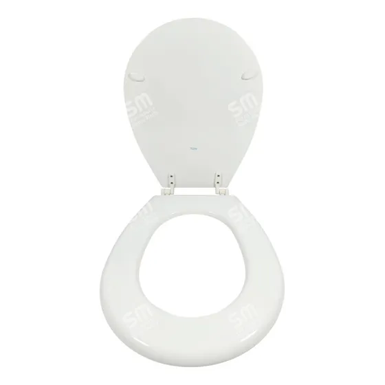 Asiento Inodoro Pilar Mad Laqueada Herraj Plastic Ferrum Tpx Blanco