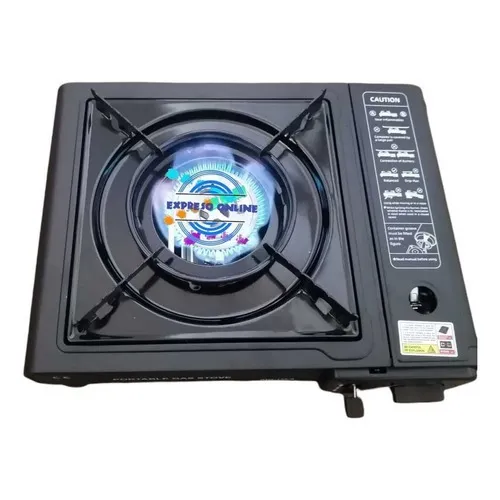 Cocinilla A Gas Regulador Camping Portátil 1 Quemador