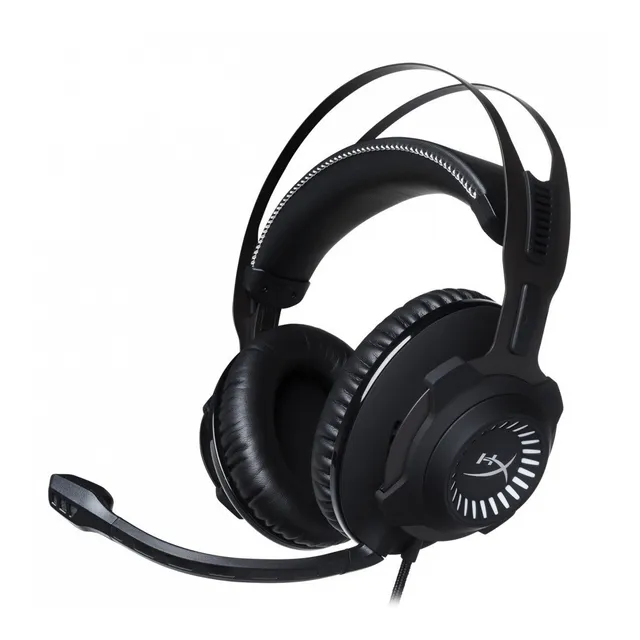 Auriculares gamer inalámbricos HyperX Cloud Revolver HX-HSCR gris metalizado