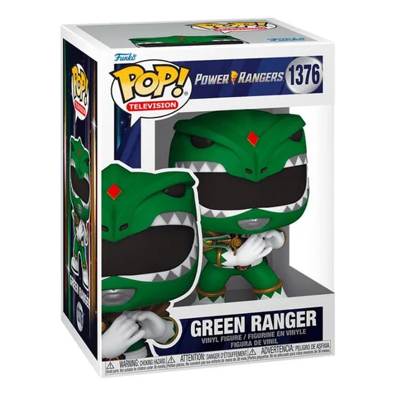 Figura Funko Pop - Power Rangers - Green Ranger (1376)
