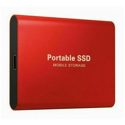 Disco Duro Externo Ssd Disco Duro Para Portátil Disco 1tb T Color Rojo