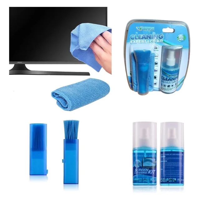 Kit De Limpieza Para Pantallas Tv Laptop Móviles Fco 200ml 3