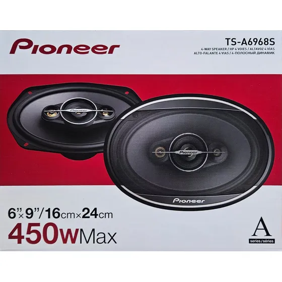 Parlantes Pioneer Ts-a 6968 S 6x9 450w 4 Vias Linea Nueva