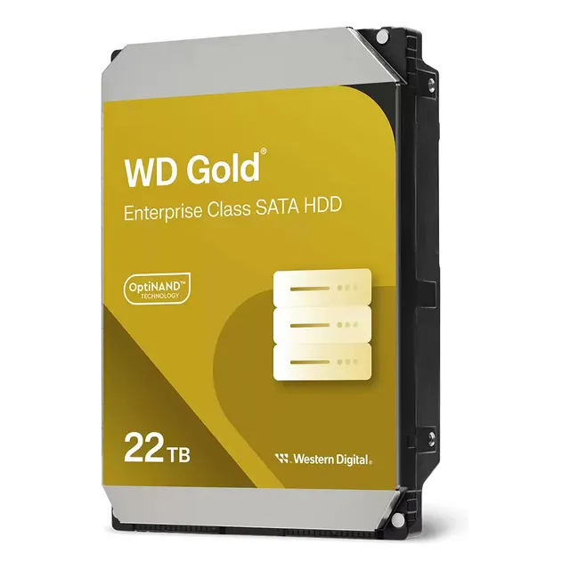 Disco Western Digital 22tb Gold Enterpise Sata 512mb 7200rpm