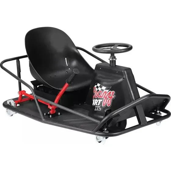 Razor Crazy Cart Xl Electric Ride-on Vehicle - Black