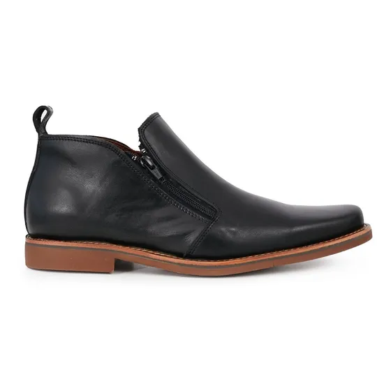 Bota Cuero Hombre Briganti Base Goma Botas Hcbo00988
