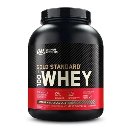 Suplemento Optimum Nutrition Proteína Proteína Gold Standard 100% Whey Sabor Extreme Milk Chocolate De 2.27kg Polvo