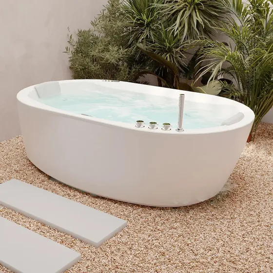 Hidromasaje Jacuzzi Firplak Danesa Ovalado 2 Personas 