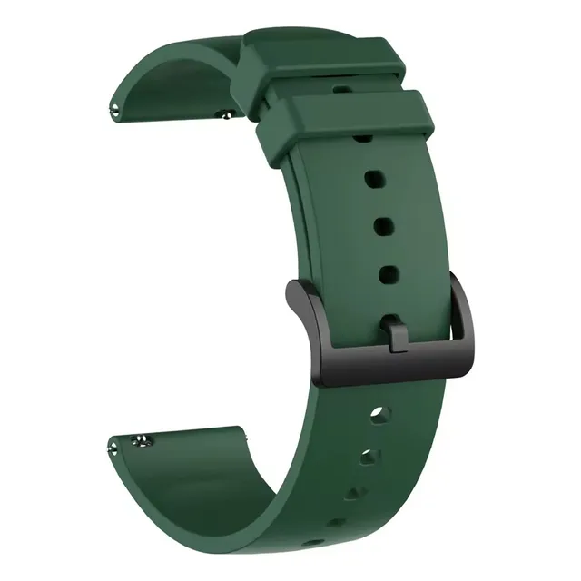 Correa De Silicona 20mm Para Reloj Amazfit Serie Gts Y Bip