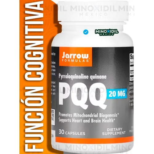 Jarrow Pqq (pirroloquinolina Quinona) 20 Mg 30 Cápsulas Sabor Sin Sabor