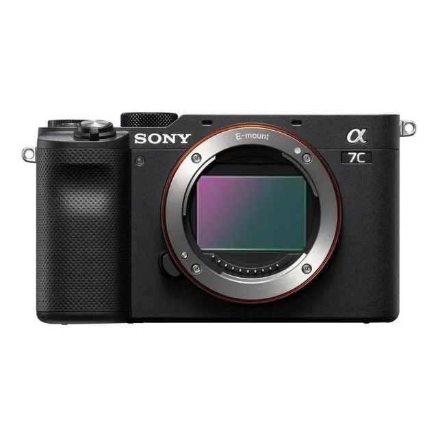Cámara Digital Sony Mirrorless Full Frame Ilce-7c Color Negro