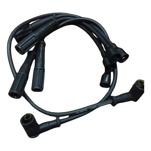 Cables Bujias (c/resistor) Bre Fiat Uno 91-95