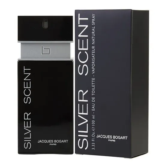 Jacques Bogart Silver Scent Eau De Toilette em Spray Masculino 100mL