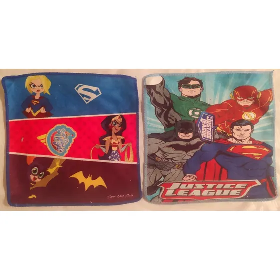 Combo De 2 Toallas Pequeña, Liga De La Justicia Dc Comics, 1