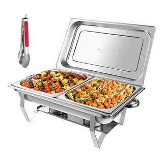 Bufetera Olla Rectangular Acero Inoxidable 11 L Con 2 Medios Bufetera Olla Rectangular Acero Inoxidable 11 L Con 2 Medios