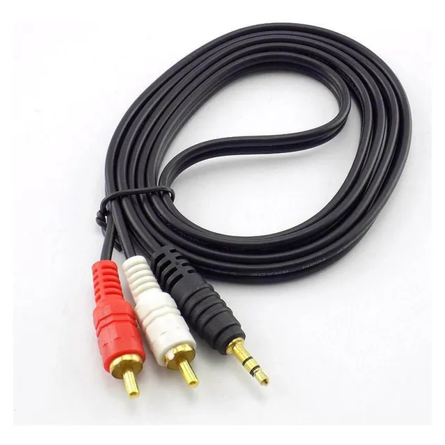 Cable De Audio Jack Spica 3.5mm A Rca 1.5 Metros Calidad
