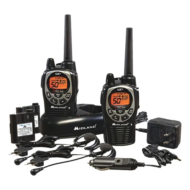 2 Radios Midland GXT1000vp4 57.6km* 36mi 50canales Waterproof JIS4 9eVox