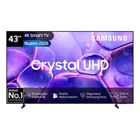 43"" Crystal UHD U8000F 4K Smart TV (2025)