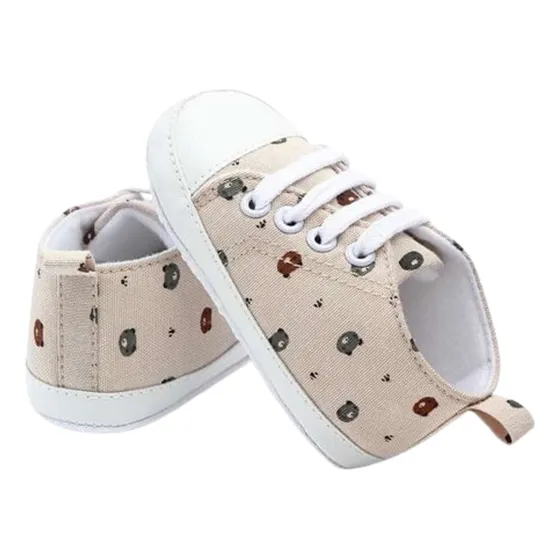 Set Zapatos Y Calcetines P/bebé Antideslizante -suela Blanda