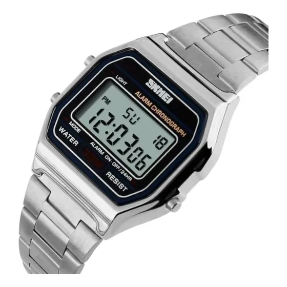 Reloj Digital Retro Vintage Skmei Lujo Unisex 1123