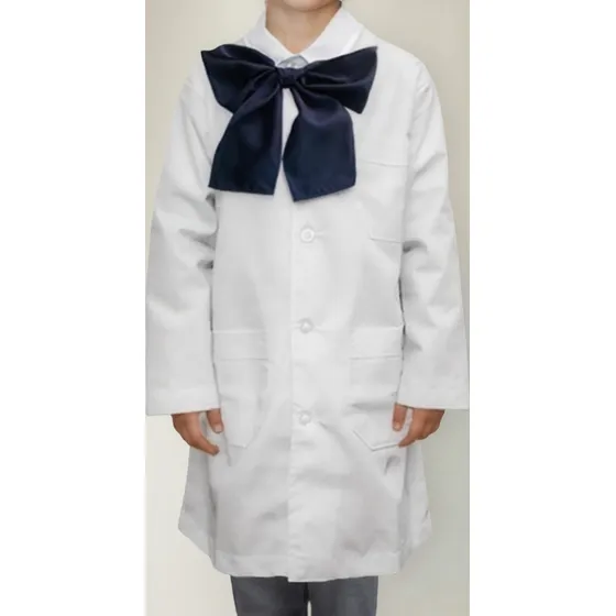 Tunica Recta Escolar Unisex, Niño, Niña, Prendida Delante