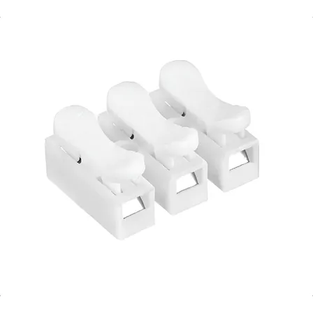 Conector Eléctrico Empalme Rápido Triple Bornera 3 Polos X24