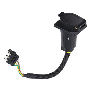 Adaptador De Enchufe De Remolque De 4 A 7 Pines, Enchufe De Adaptador De Enchufe De Remolque De 4 A 7 Pines, Enchufe De