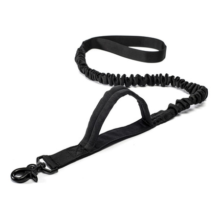 Guia Elástica Para Cachorro Madog Alça Longa E Curta Preto Guia Elástica Para Cachorro Madog Alça Longa E Curta Preto