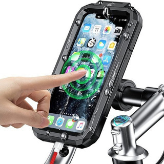 Suporte De Celular Prova D'agua Para Moto/ Bike Comp. iPhone Suporte De Celular Prova D'agua Para Moto/ Bike Comp. iPhone