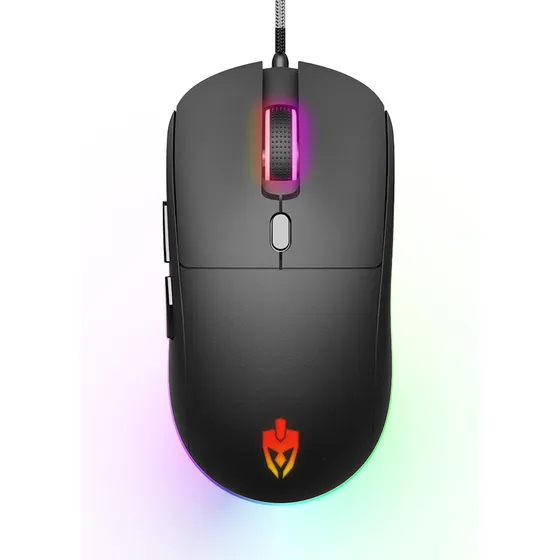 Mouse Gamer Para Jogo Usb Zon Evolut Ótico 7200 Dpi Efeitos Led Rgb Software Macro Programável Profissional