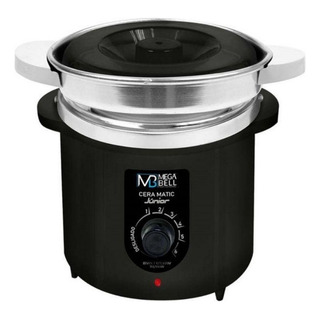 Termocera Aquecedor De Cera Junior 400g Preta Com Refil Termocera Aquecedor De Cera Junior 400g Preta Com Refil