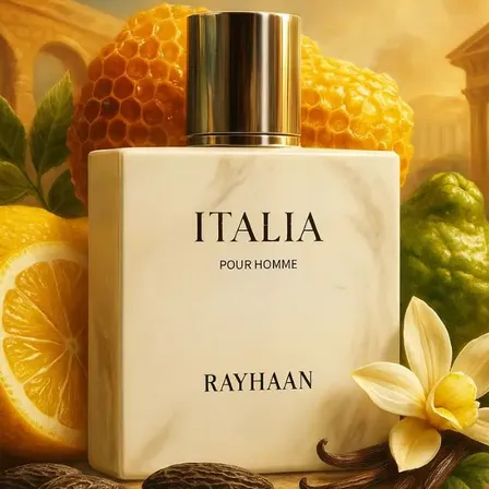 Perfume Rayhaan Itália EDP 100ml Fragrância Unissex