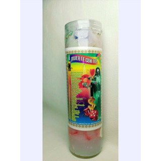 4 Veladoras Esotericas Santa Muerte Cocktail 33 Esencias 4 Veladoras Esotericas Santa Muerte Cocktail 33 Esencias