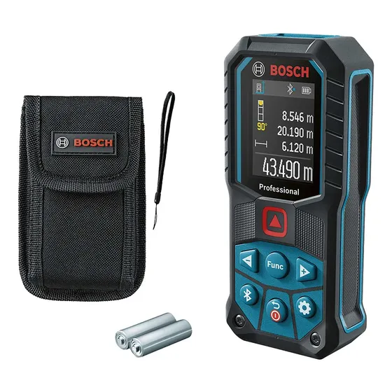 Telémetro Láser Rojo Bosch Glm 50-27 C Bluetooth 0.05-50m