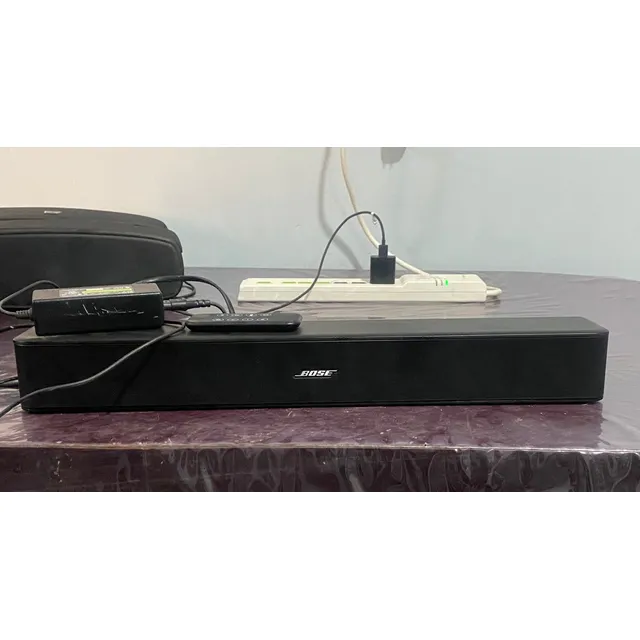 Barra Bose Solo Tv Speaker Negro