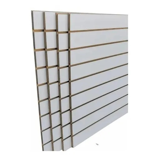 Panel Ranurado Blanco Exhibidor Comercio 65 X 90 -plakards