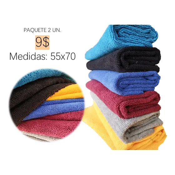 Coletos Tela Microfibra Super Absorbente