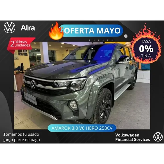 Volkswagen Amarok 3.0 Cd Tdi 258cv V6 Hero 4x4 At